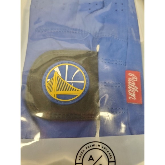 ASHER NBA CABRETTA GOLF GLOVE, Golden State Warriors LOGO (Sz XL For Left Hand) - Picture 3 of 4